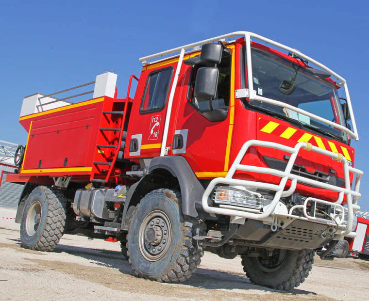 Le Camion-Citerne Feux de forts CCF